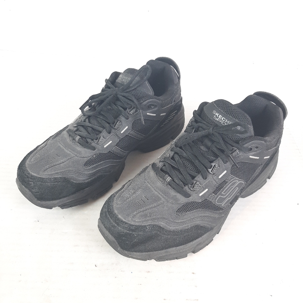🛍Skechers Sport Men's Size 11 Vigor 2.0 Trait Memory Foam Sneaker, Black - Picture 2 of 10